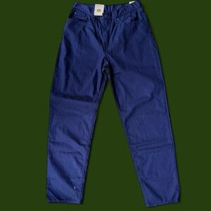 NWT Levi's Black High Waisted Mom Jeans